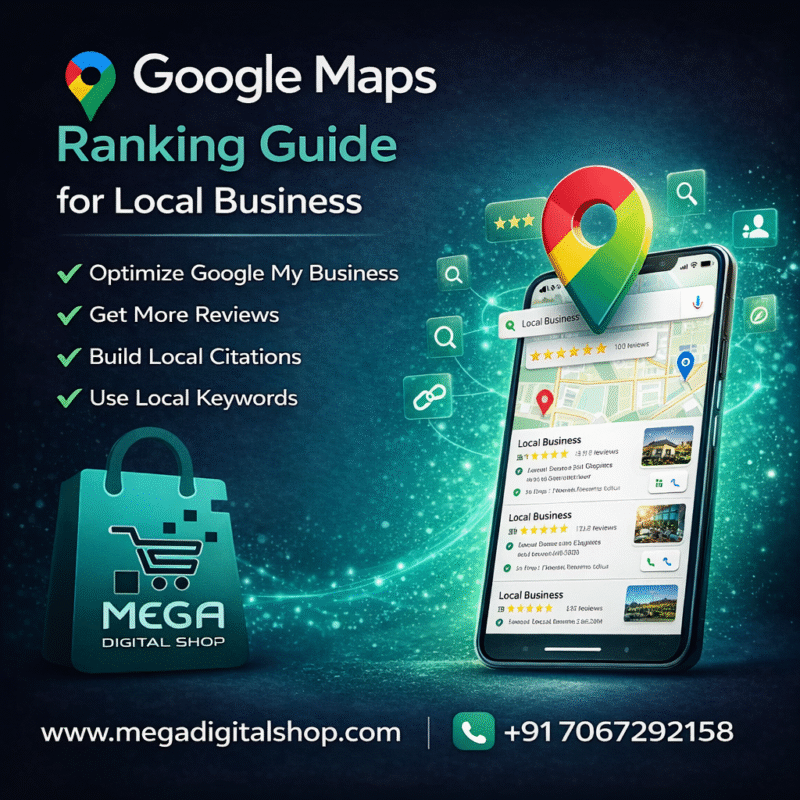 Google Maps ranking guide for local businesses to increase calls, visibility and customer traffic