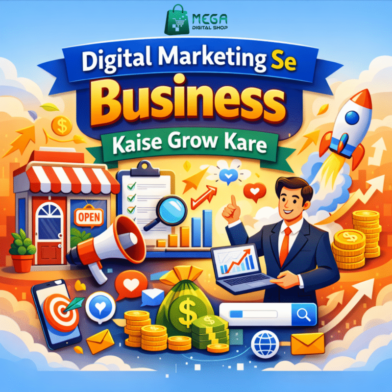 Digital marketing se business kaise grow kare complete 2026 online growth strategy guide