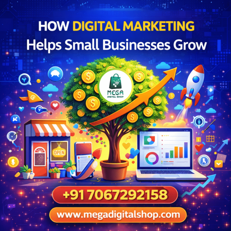 How digital marketing helps small businesses grow with cost-effective online marketing strategies