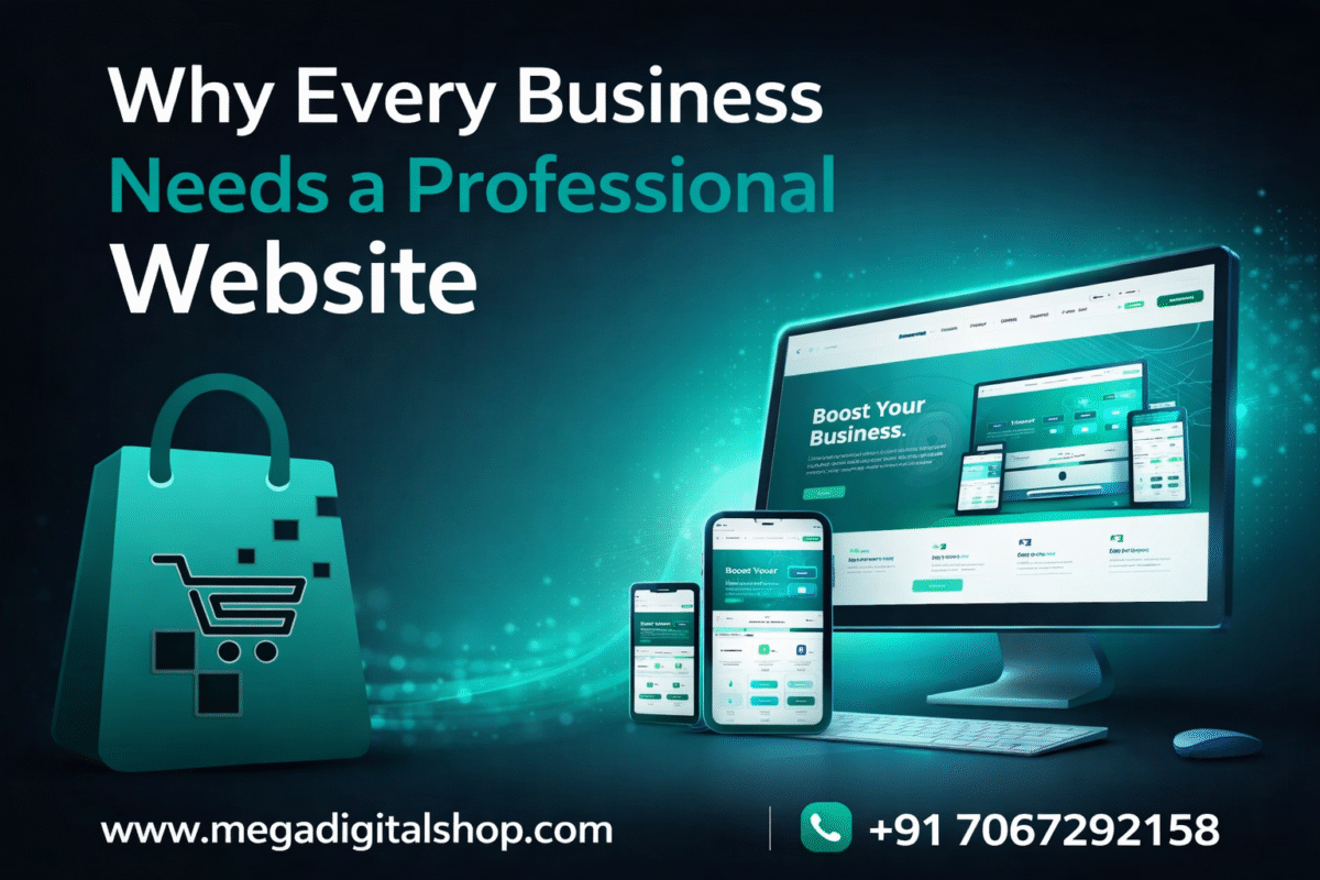Professional business website design for branding, online marketing and customer growth